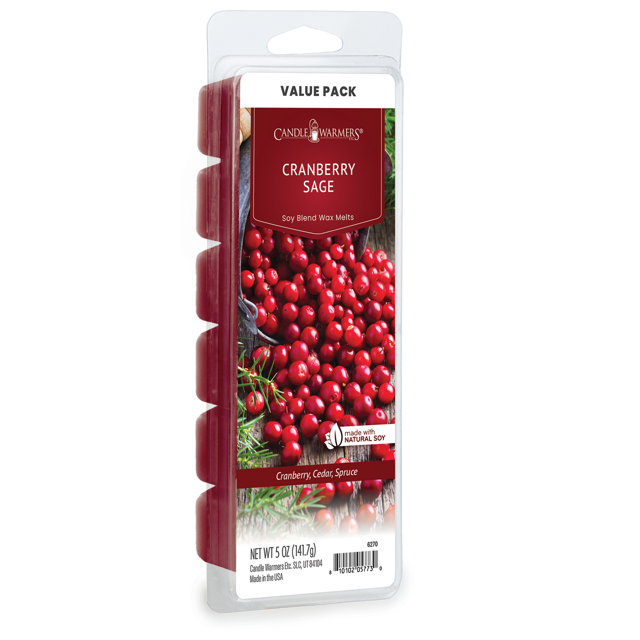 Cranberry Sage Wax Melts 5oz