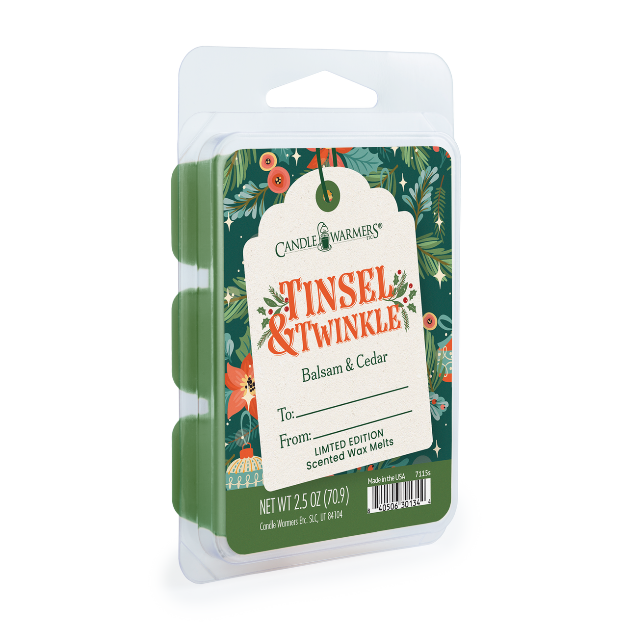 Tinsel & Twinkle Limited Edition 2.5 oz Christmas Wax Melt