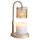 Champagne Crystal Candle Warmer Lamp