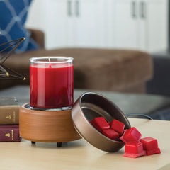 Pewter Walnut 2-In-1 Classic Fragrance Warmer