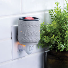 Love Flip Dish Pluggable Fragrance Warmer