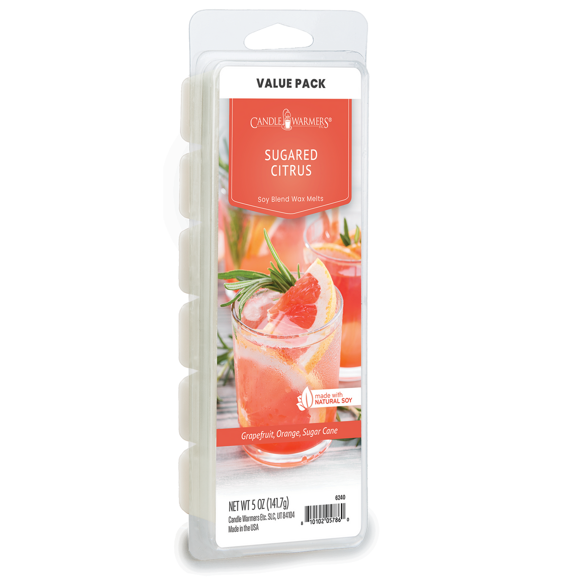 Sugared Citrus Wax Melt 5oz