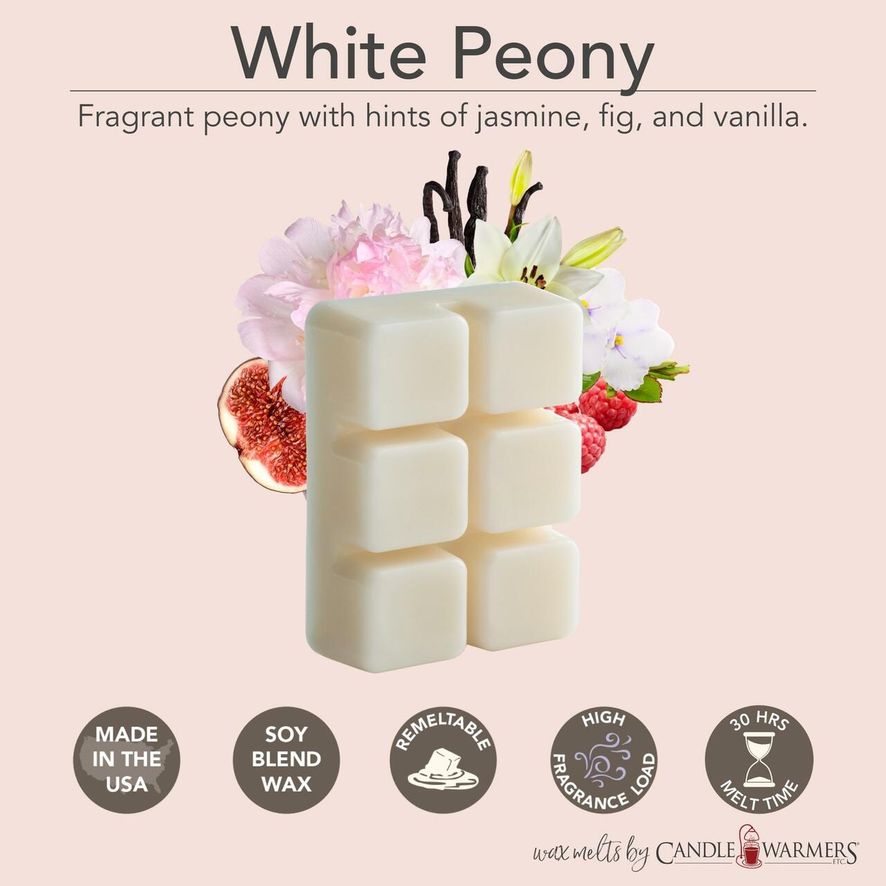 White Peony Classic Wax Melts