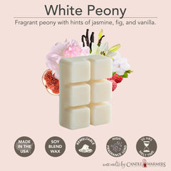 White Peony Classic Wax Melts