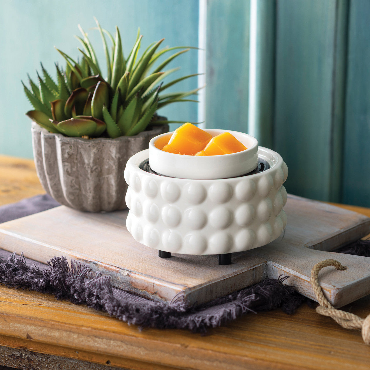 Beaded Cloud Illuminaire Fan Fragrance Warmer